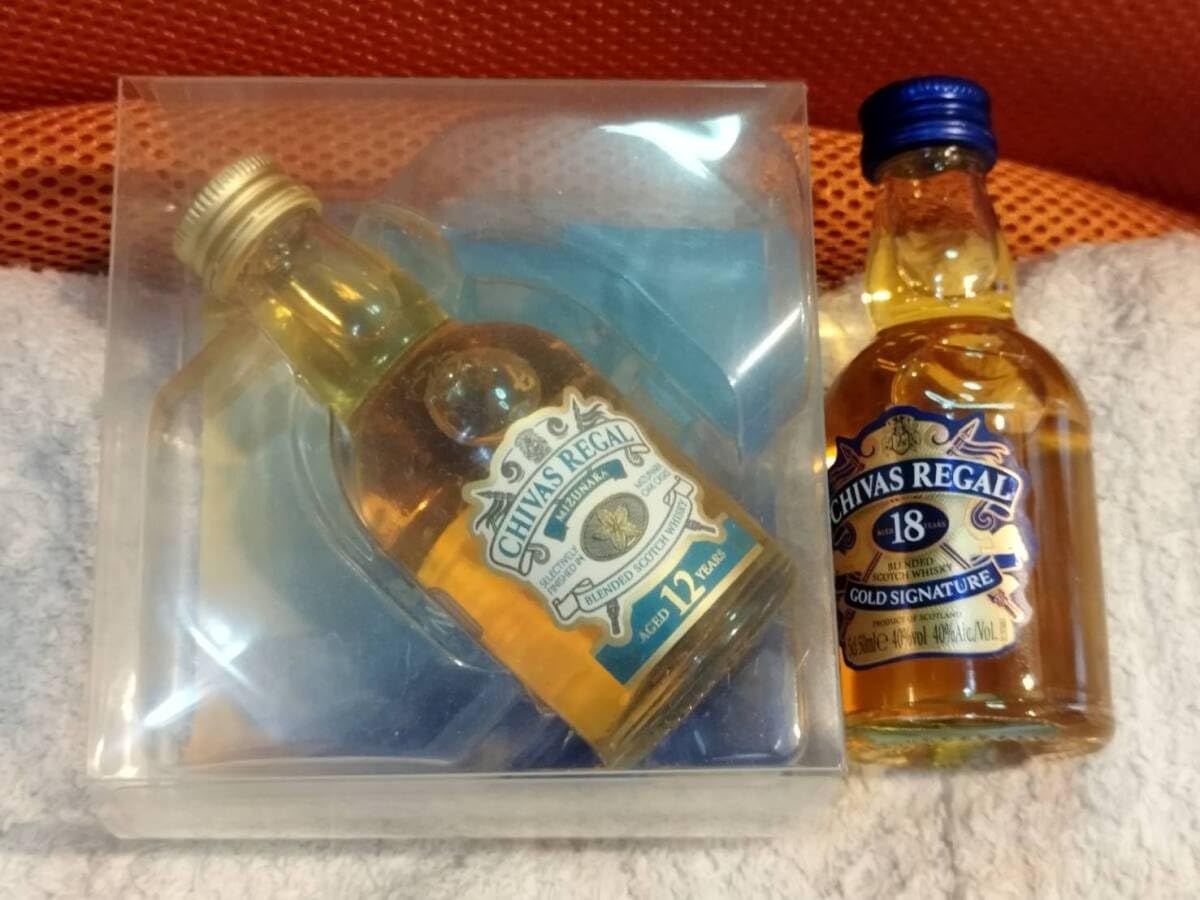 シーバスリーガル 18年 ミズナラ ミニチュアウィスキー 50ml 6本